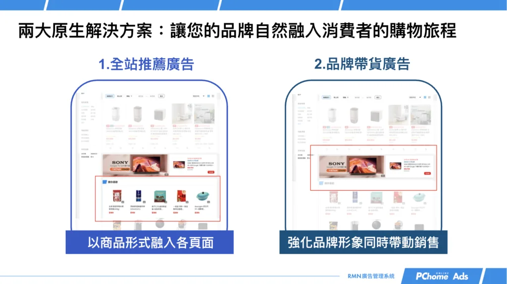 PChome RMN 原生廣告解決方案