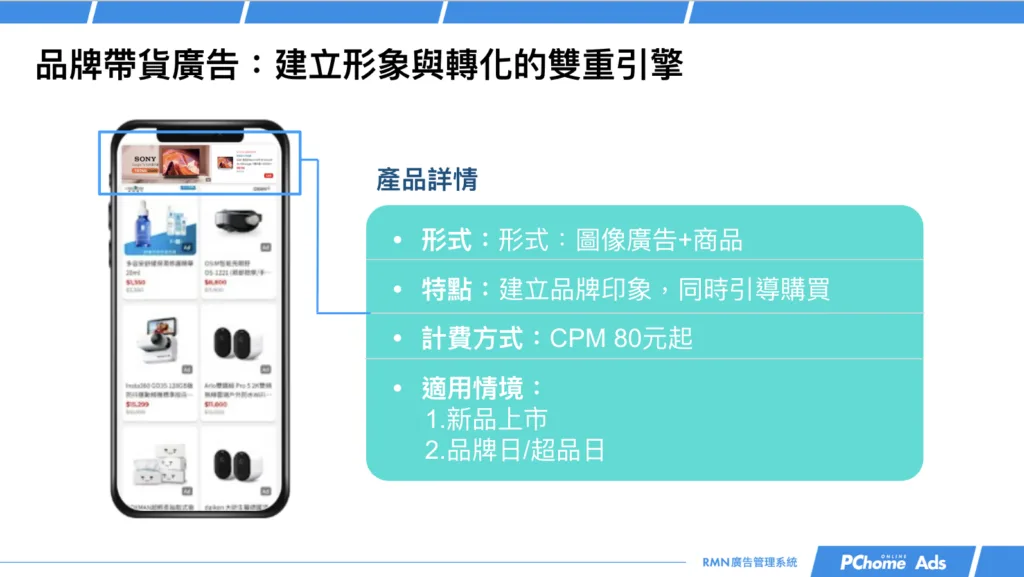 品牌帶貨廣告：建立品牌印象與轉換的雙重引擎